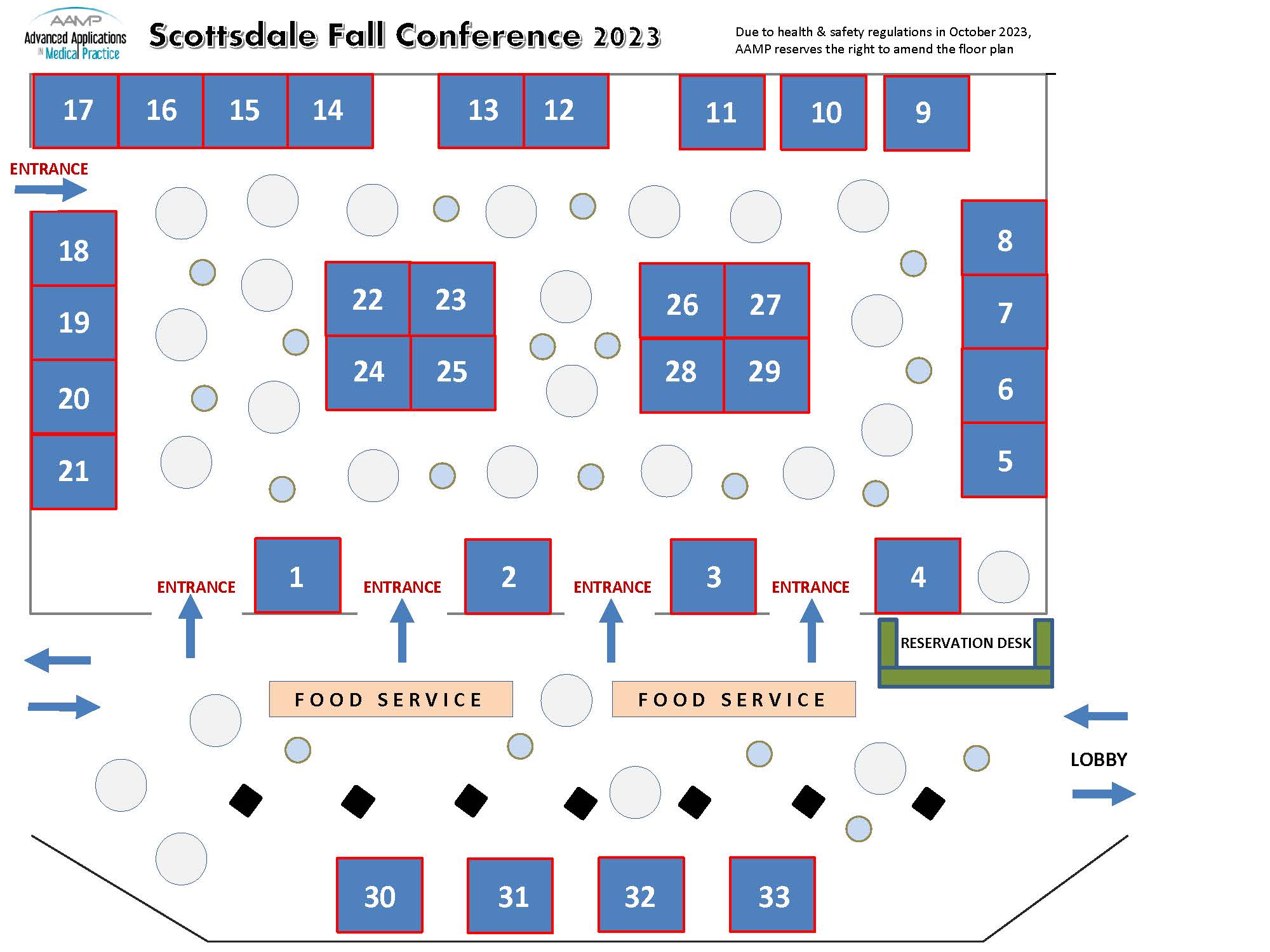 Floor Plan aampconferences